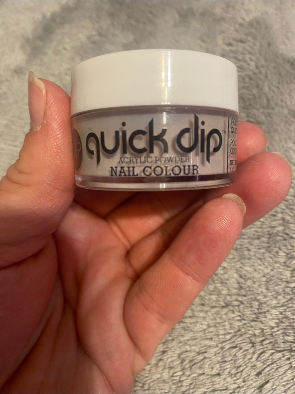 Quick Dip Acrylic Nail Powder - White Nail Colour